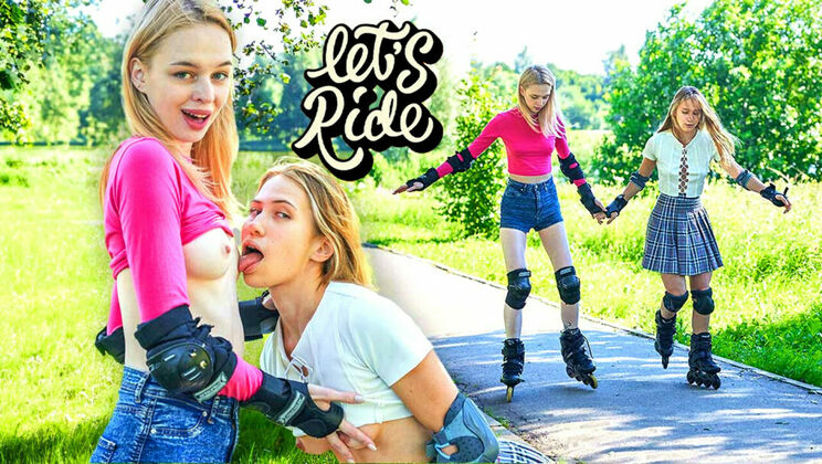 Club Sweethearts – Elloise and Nika horny on rollerblades