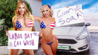 Family Strokes - Car Wash Duo Shake Tits and Score Big Full HD Video Free