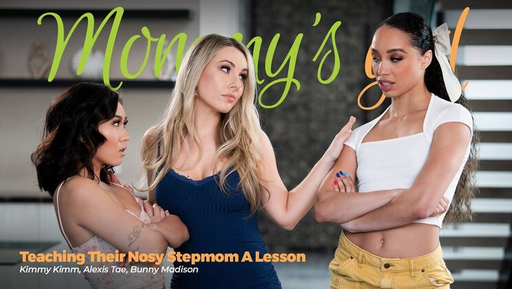 Girlsway – Teaching Their Nosy Stepmom A Lesson