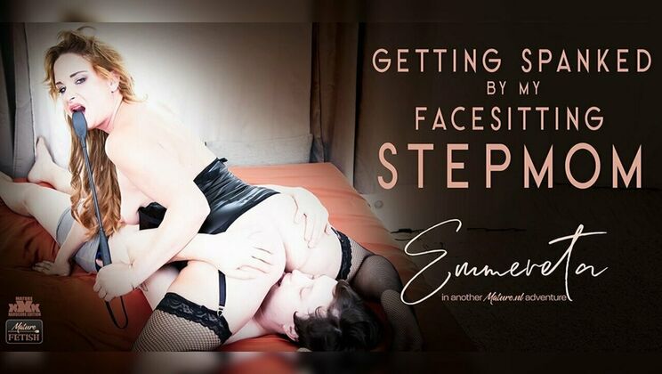 Mature.nl – A facesitting and spanking affair with my dominating 45 year old Czech stepMILF Emmereta