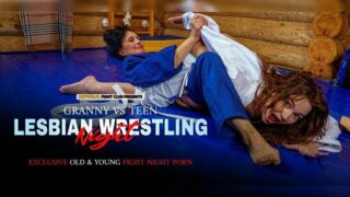 Mature.nl - Granny VS Teen! Old and young lesbian wrestling sex! Full HD Video Free