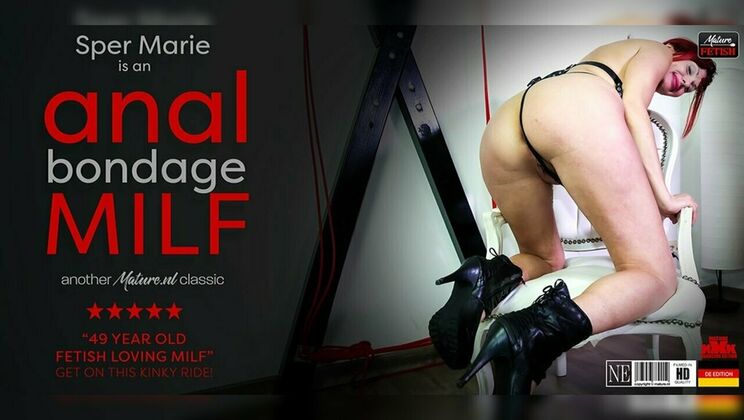 Mature.nl – Sper Marie is a kinky German bondage anal loving MILF who can’t get enough!