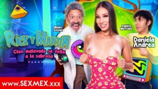 SEXMEX - HOTTIE GETS FUCKED BY AN EVIL CLONE . Daniela Andrea Rick Y Martin Full HD Video Free