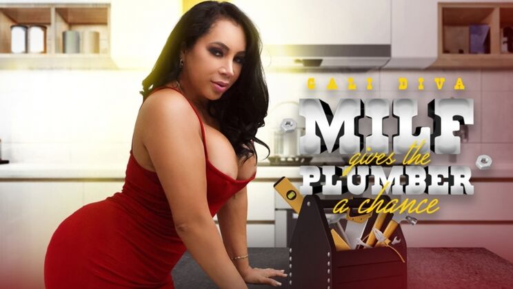 SEXMEX – Milf give the plumber a chance . Gali Diva