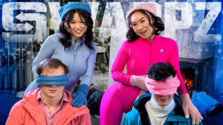 Sis Swap - Our Pussy Withdrawal Ends With a Snowed-In Swap! Full HD Video Free