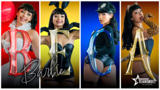 Team Skeet All Stars - October Spotlight: Beca Barbie's Slutty Costumes Won't Stay On for Long Full HD Video Free