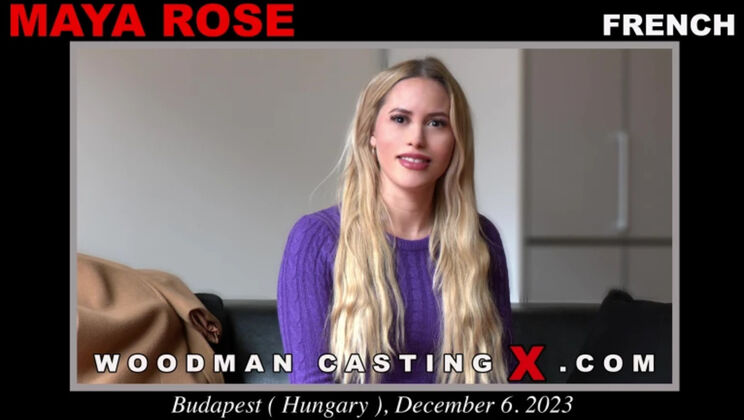 Woodman Casting – Maya Rose casting