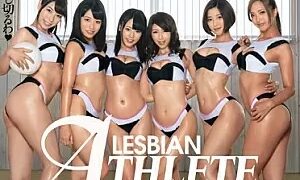 Watch Lesbian Athlete -The Glamorous, Hot-B**oded Female Volleyball Player! Non-Stop!! Lesbian!!!-