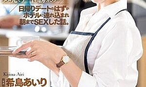 Watch I Asked My Favorite Cafe Clerk, Airi, Out On A Date, But It Was Supposed To Be A One-day Date, But She Took Me To A Hotel And We Had Sex Until The Morning. Airi Kijima