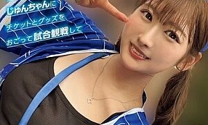 Watch I Want To Connect With [#Ista Baseball Girls] Congratulations On Becoming Number One In Japan! I Bought Tickets And Merchandise For HAMA Girl Jun-chan, Watched The Game, And Had Some Sex With Her!