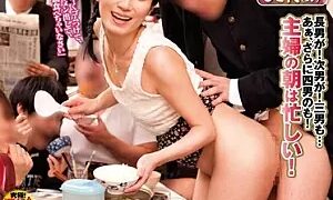 Watch Every Morning, Mom Gets Serially Fucked By 10 Sons While Busy With Her Morning Chores - Hisayo (47)