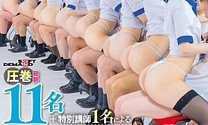 Watch Hospitality In "uniforms, Underwear, And Nude" - Straddle Pussy Airlines - A Spectacular 2024 Training Program For New CAs With A Total of 11 Attendants And One Special Instructor - 145 Minutes In Length - 6 Sections of Group Pussy Cabin Lessons