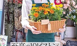Watch A Couple Who Run A Mobile Flower Shop Are Trying To Get Pregnant, And After Letting Strange Men Cuckold Their Wife, They Aim For The Ultimate 10-piston Instant Creampie. Hikari Aozora